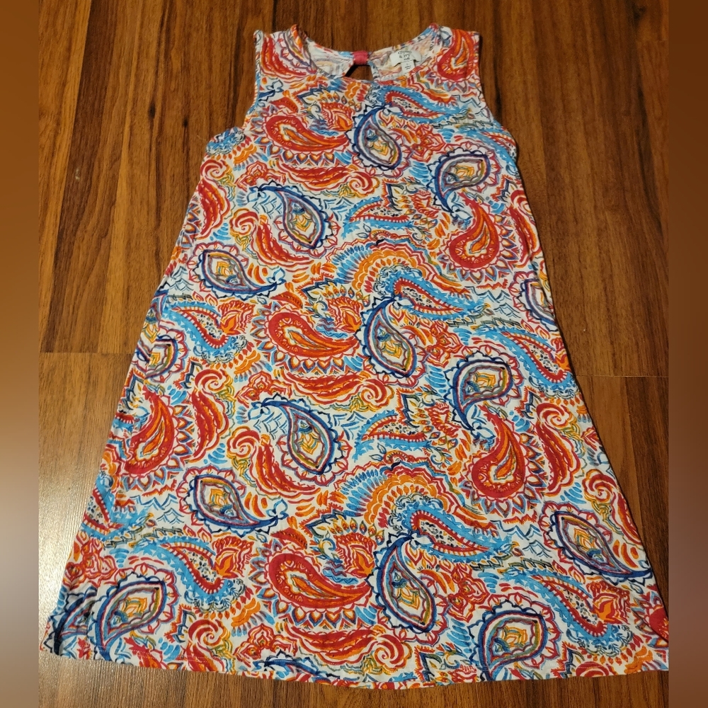 Crown & Ivy Kids Paisley Dress - Size Large